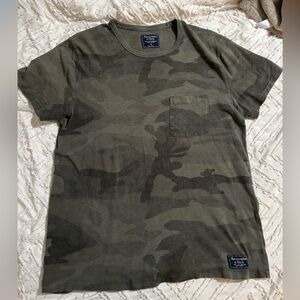 Abercrombie & Fitch Camo Tee with Pocket
